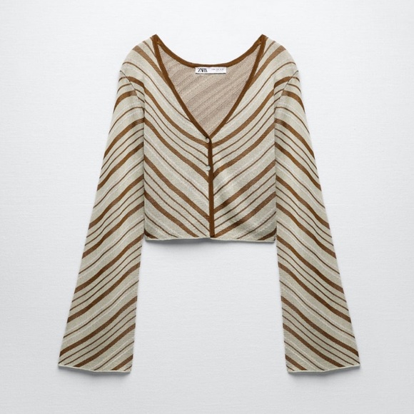 🆕 {Zara} Striped Knit Sweater - Picture 11 of 17
